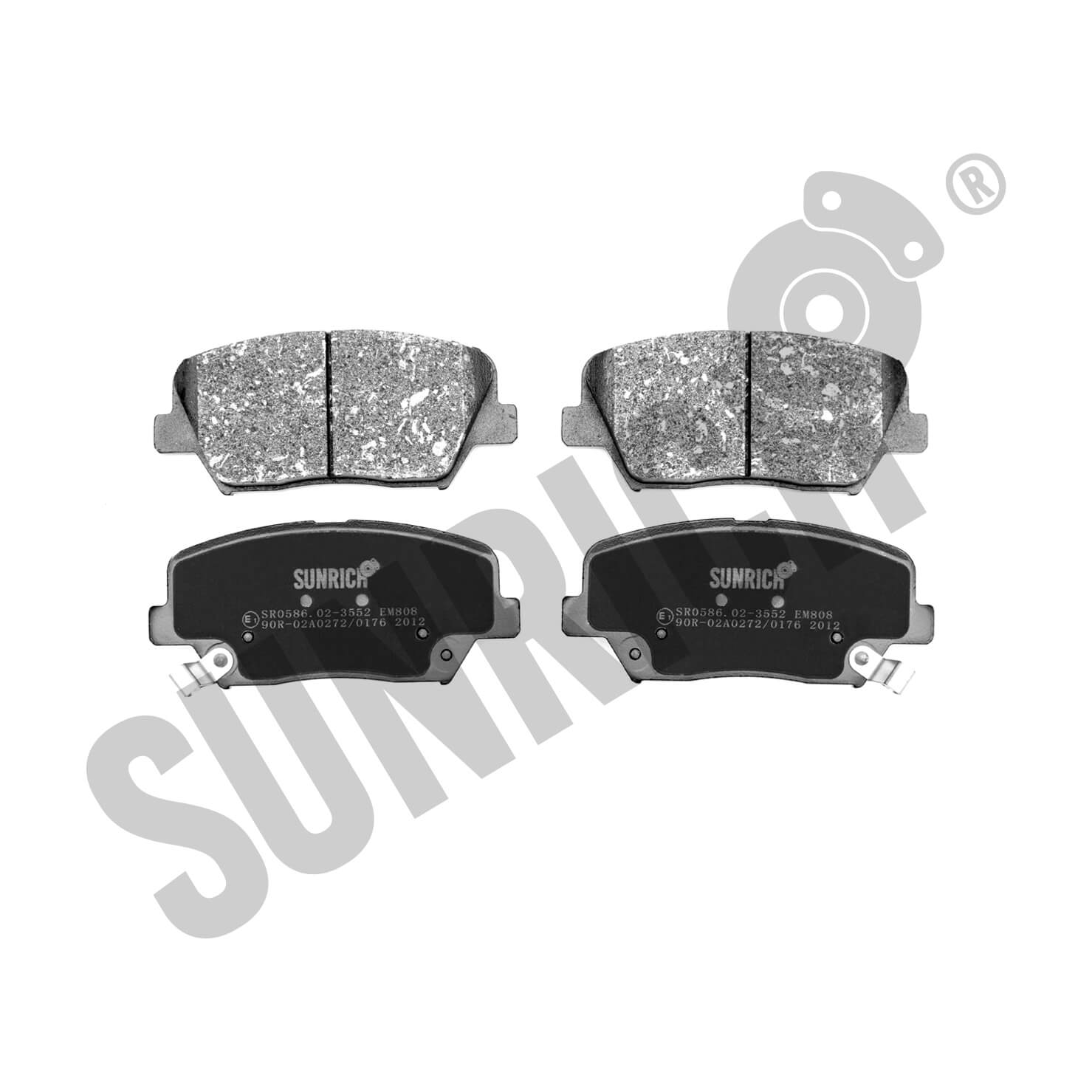 KLOCKI HAMULCOWE SUNRICH SR0586.02-3552 - immagine 3